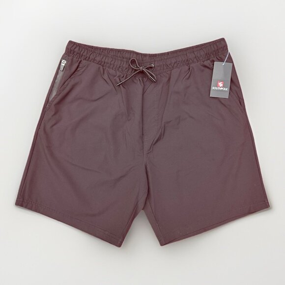 NEW Southpole Men's Quick-Dry Water Resistant Nylon Shorts X-Large Black - Picture 1 of 8